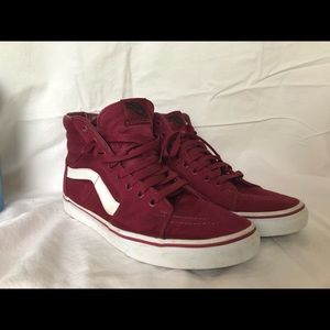 Vans SK8 Hi hi-top sneakers burgundy